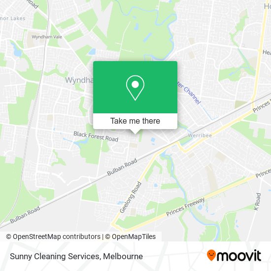 Sunny Cleaning Services map