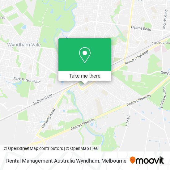 Rental Management Australia Wyndham map