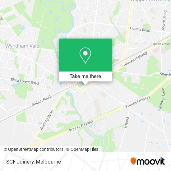 SCF Joinery map