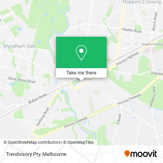 Trendvisory Pty map