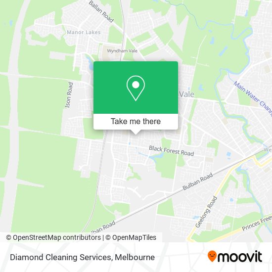 Diamond Cleaning Services map