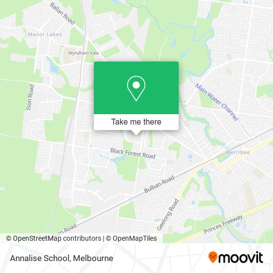 Annalise School map