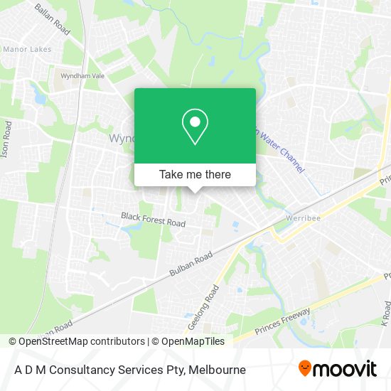 A D M Consultancy Services Pty map