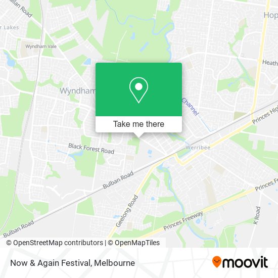 Now & Again Festival map
