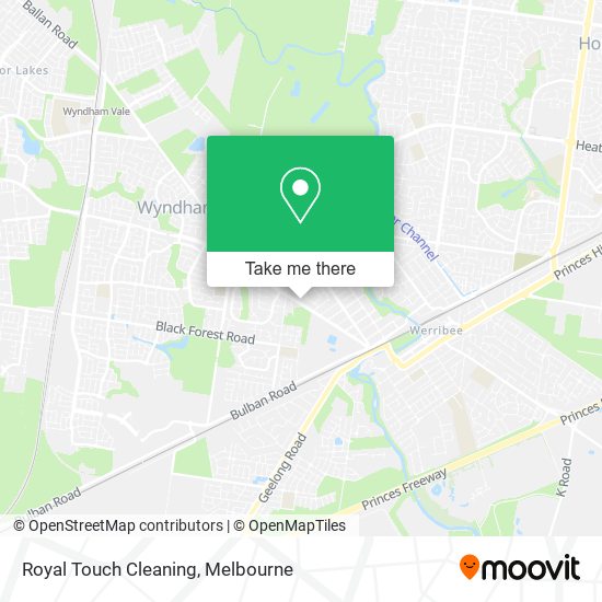 Royal Touch Cleaning map