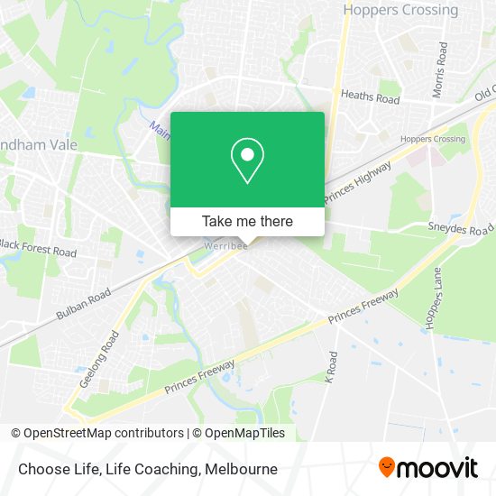 Choose Life, Life Coaching map
