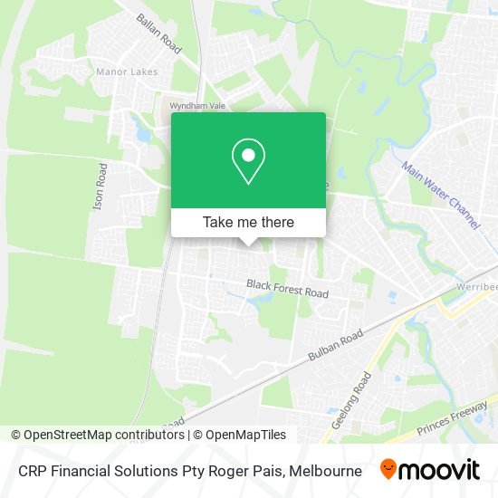 CRP Financial Solutions Pty Roger Pais map