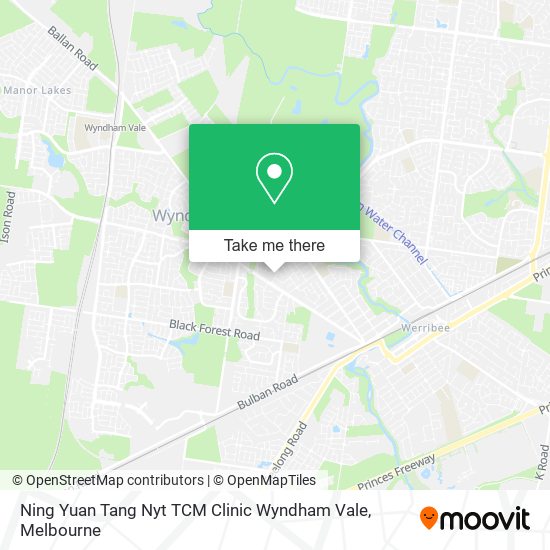 Mapa Ning Yuan Tang Nyt TCM Clinic Wyndham Vale