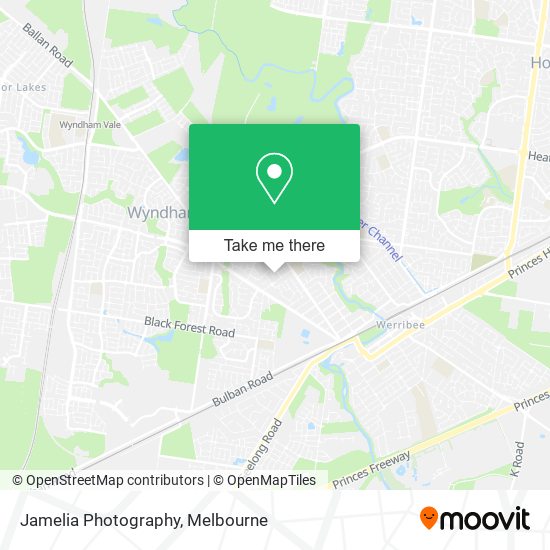 Jamelia Photography map