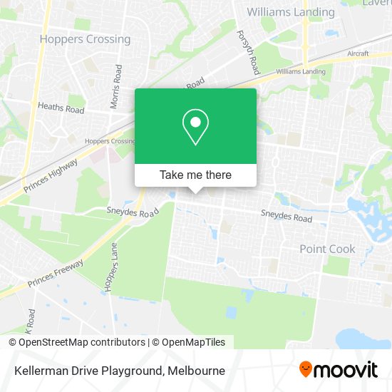 Kellerman Drive Playground map