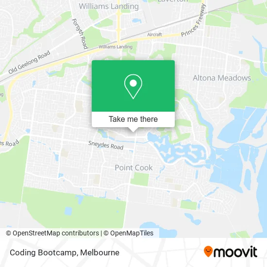 Coding Bootcamp map