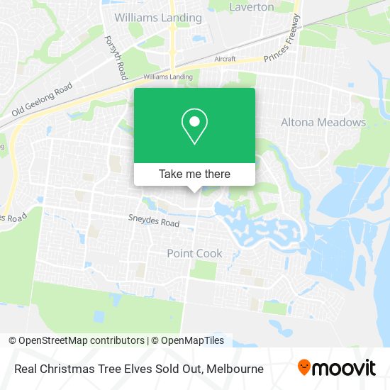 Real Christmas Tree Elves Sold Out map