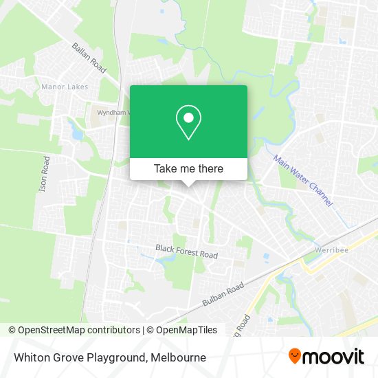 Whiton Grove Playground map