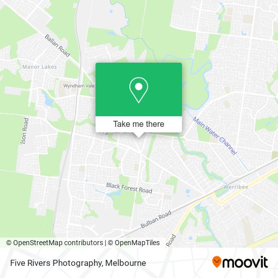 Five Rivers Photography map