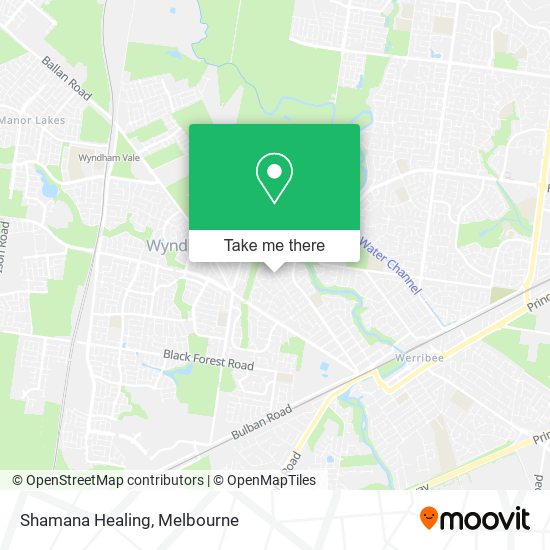 Shamana Healing map