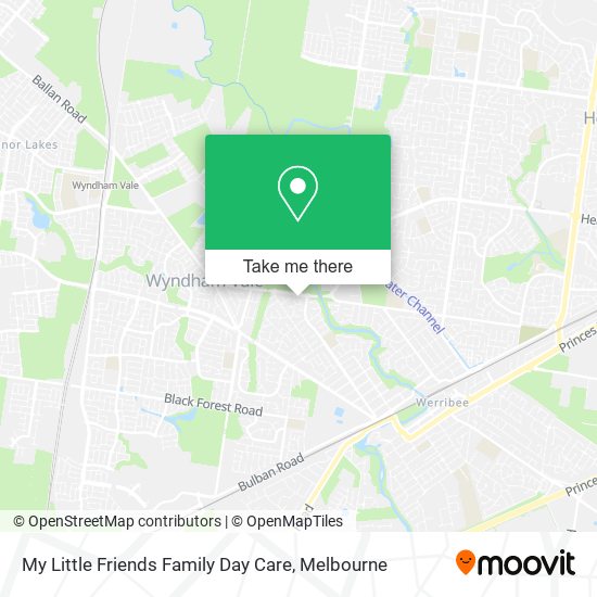 My Little Friends Family Day Care map