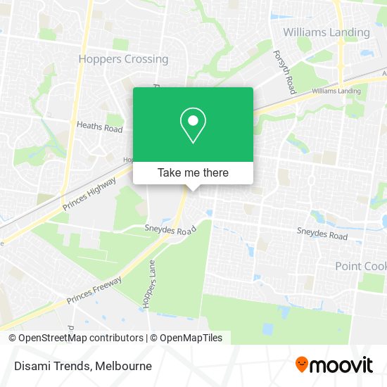 Disami Trends map