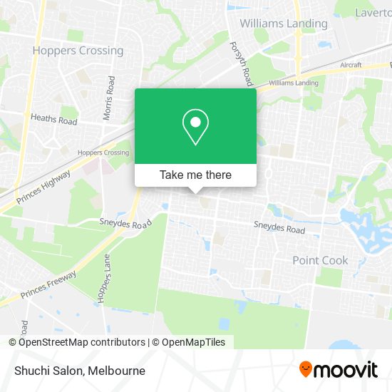 Shuchi Salon map