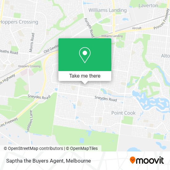 Saptha the Buyers Agent map