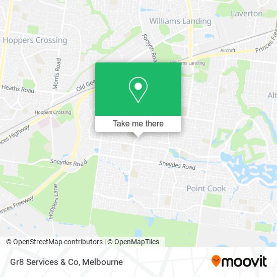 Gr8 Services & Co map
