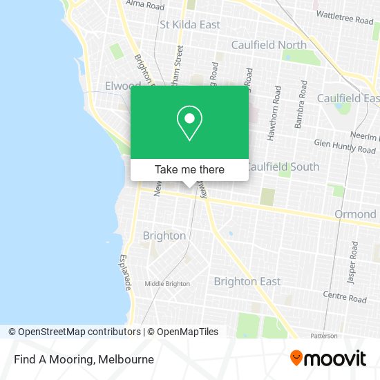 Find A Mooring map