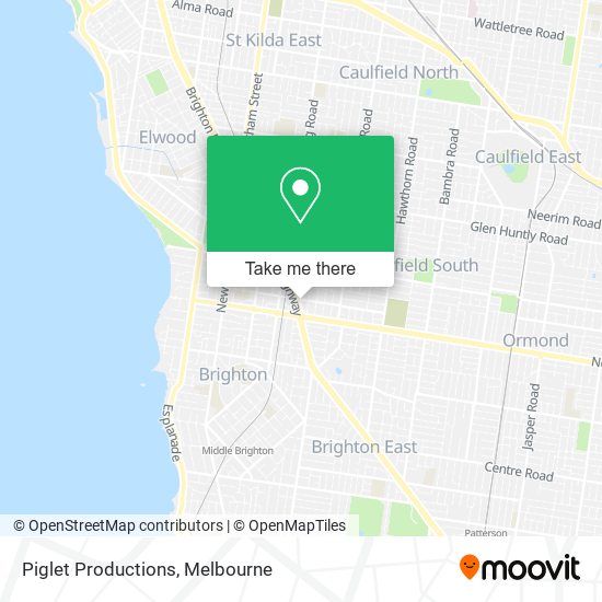Piglet Productions map