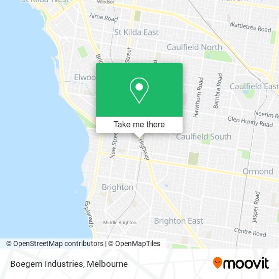 Boegem Industries map