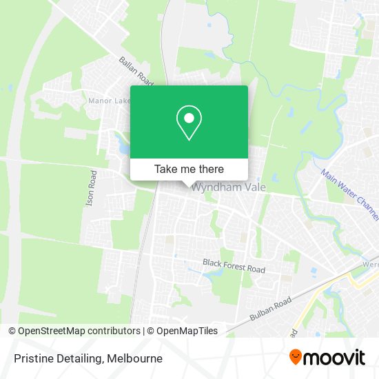 Pristine Detailing map