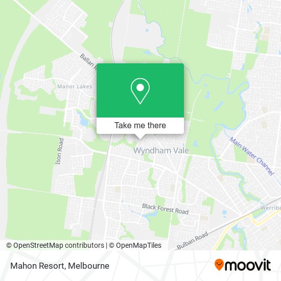 Mahon Resort map
