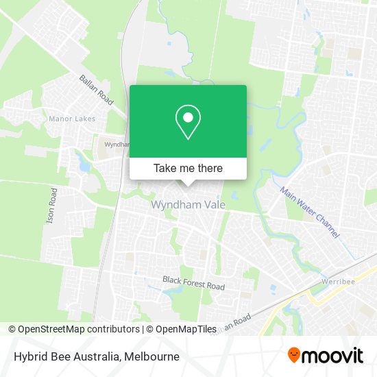 Hybrid Bee Australia map