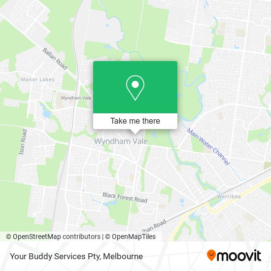 Your Buddy Services Pty map