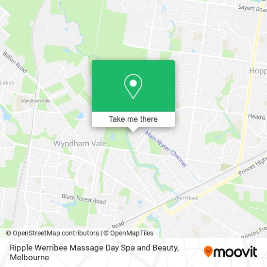 Ripple Werribee Massage Day Spa and Beauty map