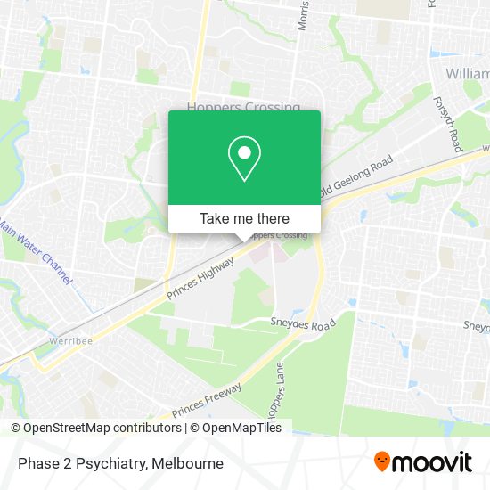 Phase 2 Psychiatry map