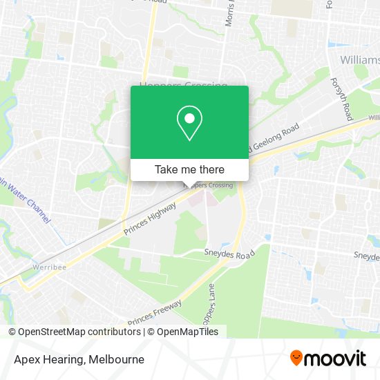 Apex Hearing map