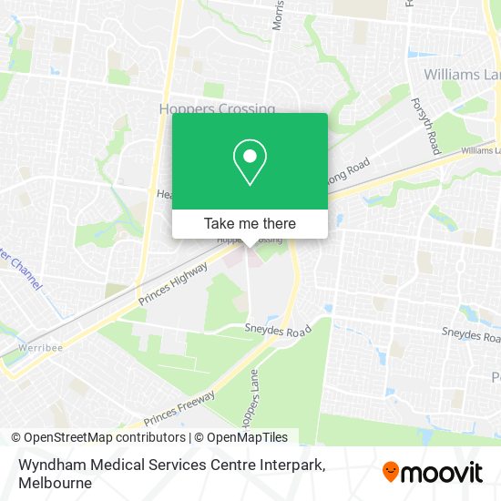 Wyndham Medical Services Centre Interpark map
