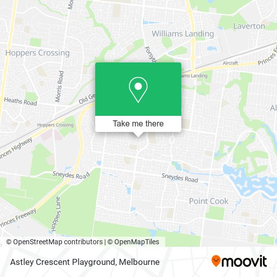 Astley Crescent Playground map