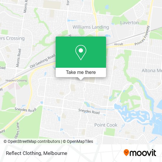 Reflect Clothing map
