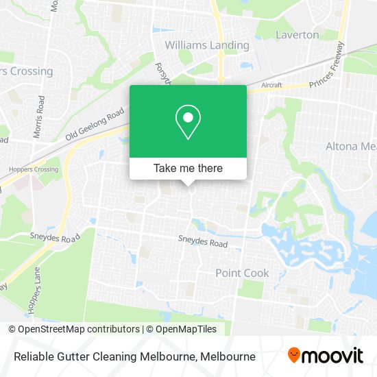 Reliable Gutter Cleaning Melbourne map