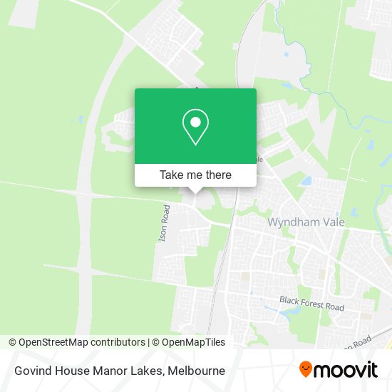 Govind House Manor Lakes map