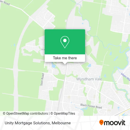 Mapa Unity Mortgage Solutions