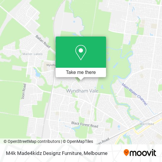 M4k Made4kidz Designz Furniture map