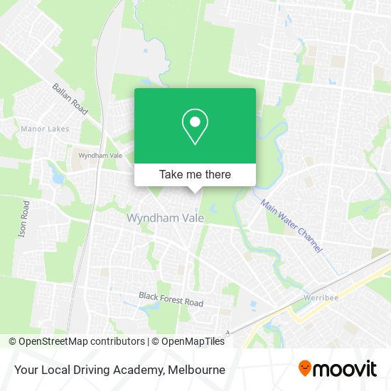 Your Local Driving Academy map