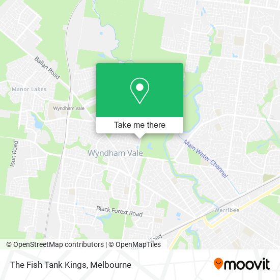 The Fish Tank Kings map