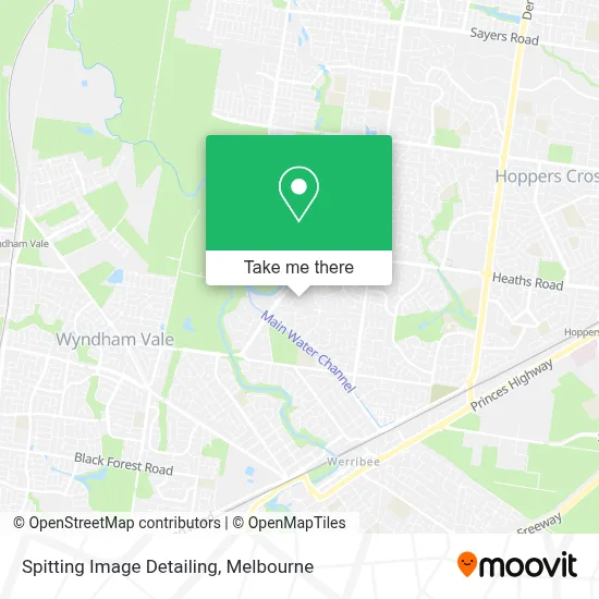 Mapa Spitting Image Detailing