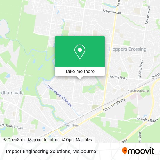 Impact Engineering Solutions map
