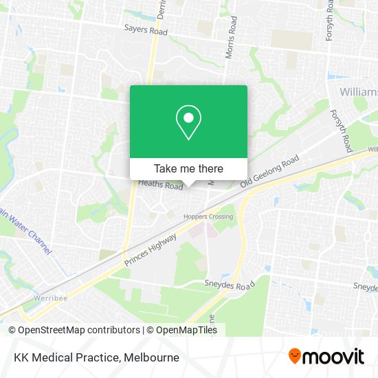 KK Medical Practice map