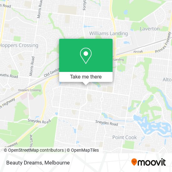 Beauty Dreams map