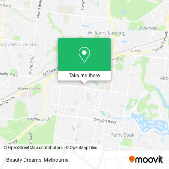 Beauty Dreams map