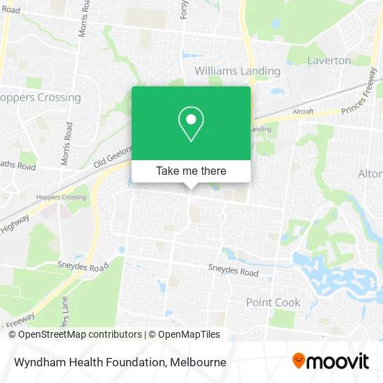Wyndham Health Foundation map