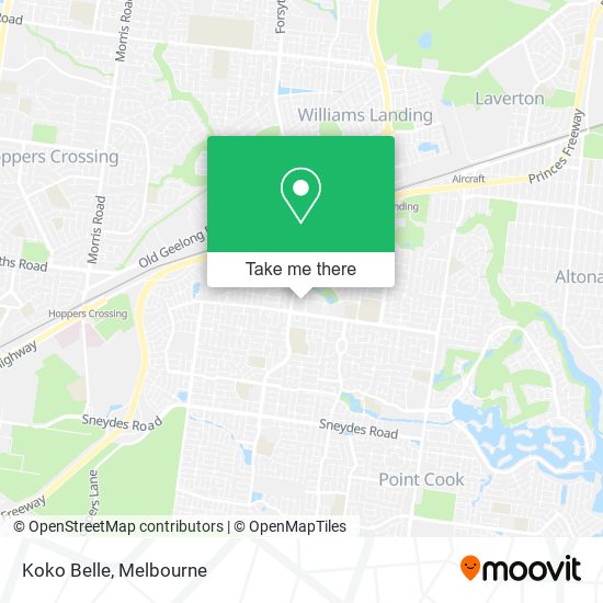 Koko Belle map
